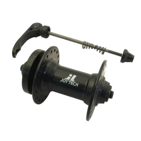Joytech D041DSE első MTB kerékagy, 32H, gyorszáras, tárcsafékes, fekete