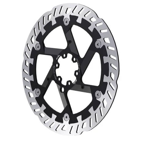 Magura MDR-P féktárcsa, 6 csavaros, 203 mm, csavarokkal