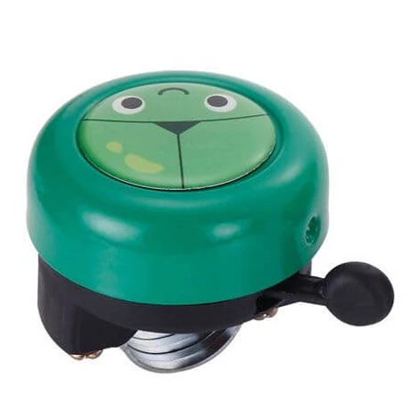 Acor ABE21303 gyerek fém csengő, zöld, békás