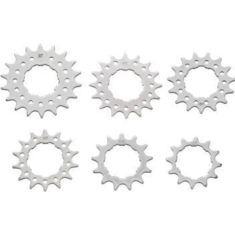 Acor AFW2901 talp nélküli kazettás single speed hátsó lánckerék, acél, 17T