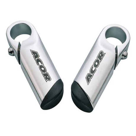 Acor ABZ2003L alumínium kormányszarv, ovális, 110 mm, ezüst színű