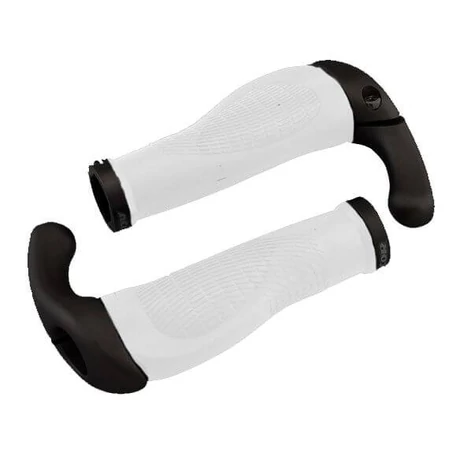 Acor ASG2907B ergonómikus, bilincses markolat szarvval, fehér-fekete