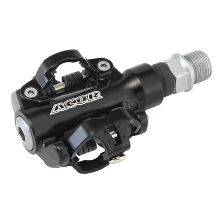 Acor APD21009 Shimano SPD rendszerű ipari csapágyas MTB patentpedál, fekete