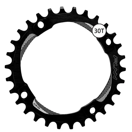 Funn Narrow Wide Ring MTB első lánckerék, 34T, 4x104 mm, 1x9-12s, alumínium, fekete
