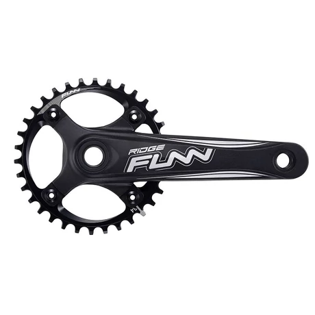 Funn Ridge Solo Comp integrált tengelyes MTB hajtómű, 36T, 1x10-11s,, 175 mm, középcsapággyal, fekete