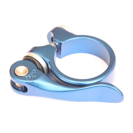 Altrix Basic Color gyorszáras nyeregcső bilincs, 31,8 mm, alumínium, kék