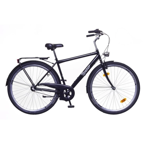 Neuzer Balaton N3 2018 28-as férfi városi kerékpár, agyváltós (3s), acél, fekete
