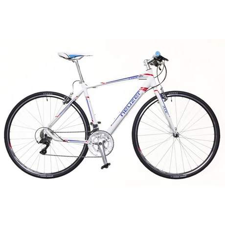 Neuzer Courier DT 2018 férfi 28-as krossz kerékpár, alumínium, 16s, 46 cm, fehér-kék-piros