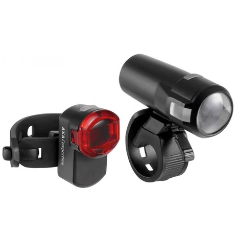 Axa Compactline 20 USB-ről tölthető lámpa szett (első és hátsó)