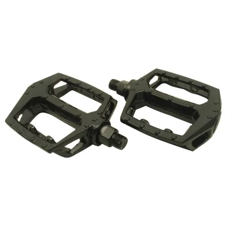 Altrix Basic BMX kis menetes (1/2") platform pedál, alumínium, fekete