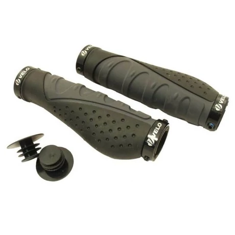 Velo ergonómikus, bilincses markolat, 140 mm, fekete-szürke