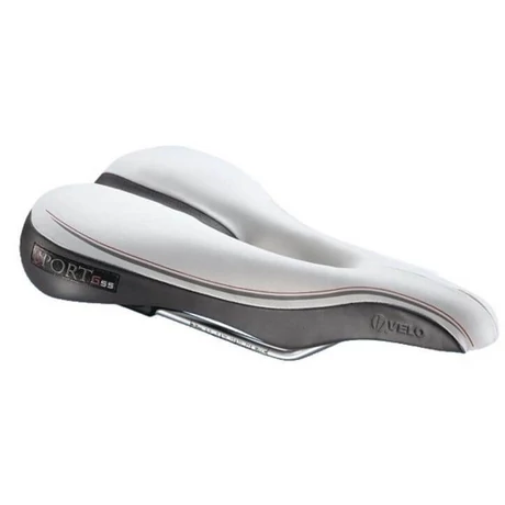 Velo VL3132 Senso unisex komfort nyereg, fehér-szürke