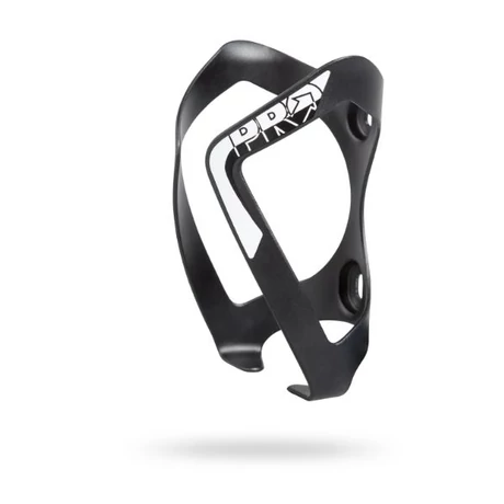 Pro Bottle Cage Alloy alumínium kulacstartó, fekete-fehér