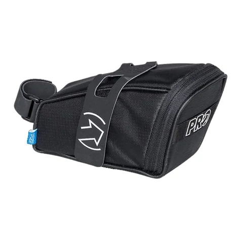 PRO Mini Strap nyeregtáska, 0,4L, fekete
