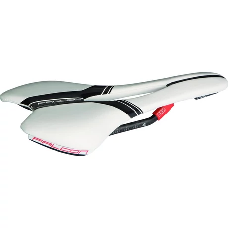 PRO Falcon AF Carbon férfi sport nyereg, anatómikus, 132 mm, fehér