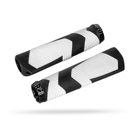 PRO Ergonomic Grip 30 ergonómikus bilincses gumi markolat, 137 mm, fekete-fehér, fekete bilinccsel