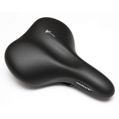 Selle Royal Wave Moderate női komfort nyereg, Royalgel, 250x180 mm, 485g, fekete