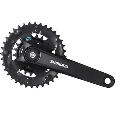 Shimano Altus FC-M315 négyszögtengelyes trekking hajtómű, 22-36T, 170 mm, alumínium, OEM kiszerelés, fekete