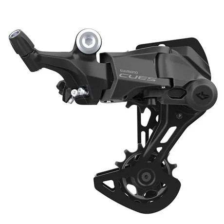 Shimano Cues  RD-U4000 hátsó váltó, 9s, közepes kanalas, Linkglide, Shadow, fekete