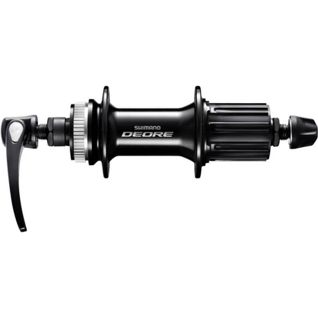Shimano Deore FH-M6000 MTB hátsó kerékagy, 36H, gyorszáras, tárcsafékes (Centerlock), fekete