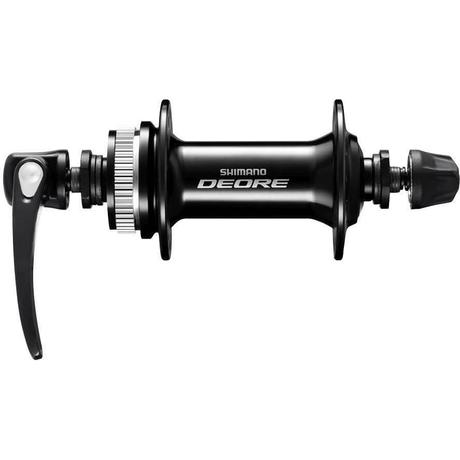 Shimano Deore HB-M6000 MTB első kerékagy, 36H, gyorszáras, tárcsafékes (Centerlock), fekete