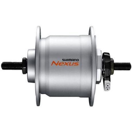 Shimano Nexus DH-C3000-3N dinamós első kerékagy (agydinamó), 36H, csavaros, felnifékes, 6V, 3W, ezüst