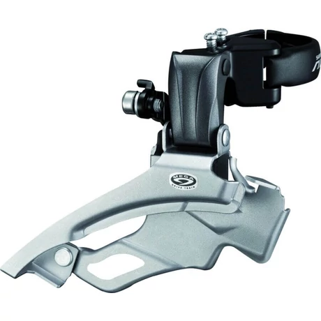 Shimano Altus FD-M371 trekking első váltó, AH-FH, felső bilincses, 3x9s, 48T