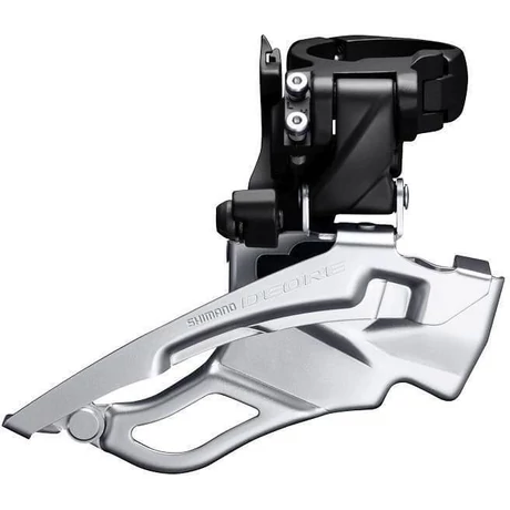 Shimano Deore FD-T6000-H trekking első váltó, felső bilincses (Down-Swing) , 3x10s, 48T