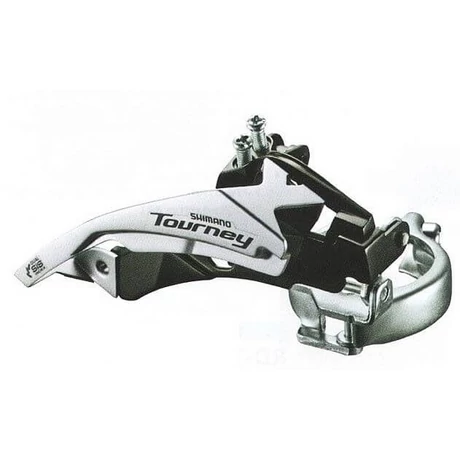 Shimano Tourney FD-TY510-TS6 MTB első váltó, AH-FH 48T, alsó bilincses, 31,8mm, 3x6-7s