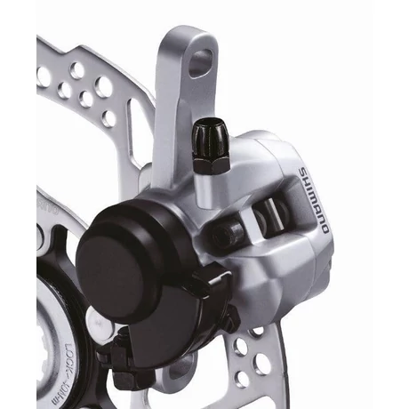 Shimano BR-R317 cyclocross mechanikus tárcsafék, féktárcsa nélkül, hátsó, ezüst