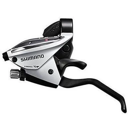 Shimano Altus ST-EF510 fék-váltókar, csak bal, 3s, 4 ujjas, ezüst, DO