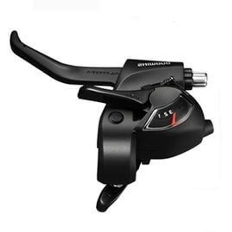 Shimano Tourney ST-EF41 fék-váltókar, csak bal, 3-as, fekete, DO