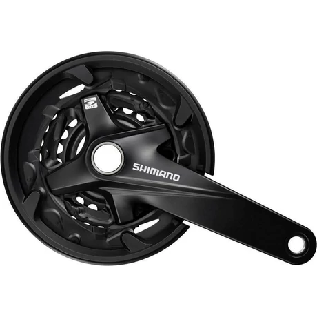 Shimano Altus FC-MT210 integrált tengelyes MTB hajtómű 22-30-40T, 170 mm, 3x9s, alumínium, LV, fekete