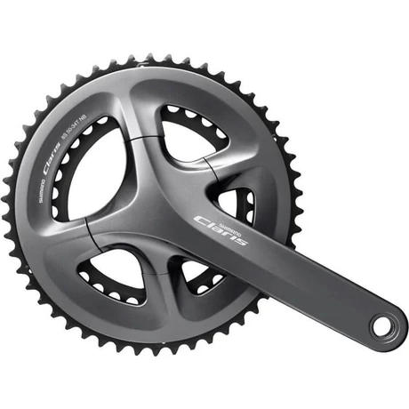 Shimano Claris FC-R2000 integrált tengelyes országúti hajtómű 34-50T, 2x8s, 175 mm, szürke