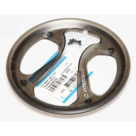 Shimano FC-M361 hajtómű védő, 42T, 4 lukas, füst színű, csavarokkal