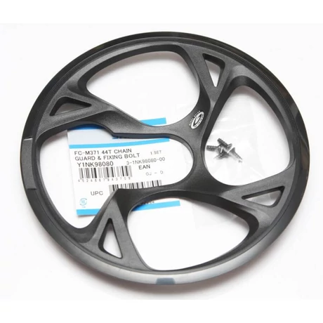 Shimano FC-M371 hajtómű védő, 44T, 4 lukas, fekete, csavarokkal