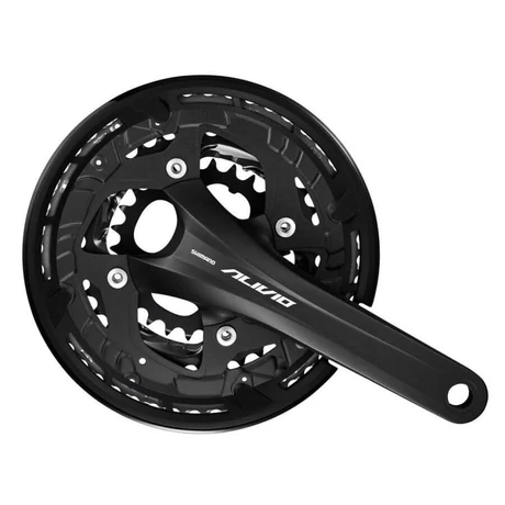 Shimano Alivio FC-T4060 integrált tengelyes hajtómű, 26-36-48T, 3x9s, 170 mm, fekete