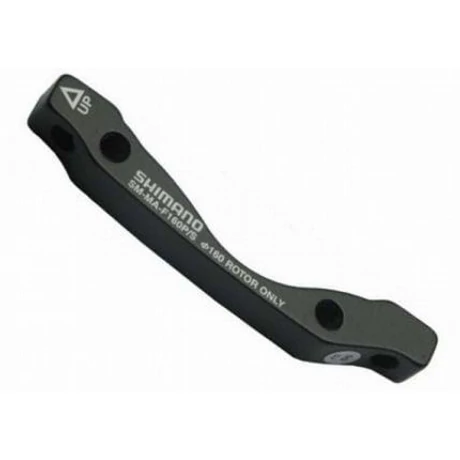 Shimano tárcsafék adapter, első, IS-PM160, alumínium, fekete