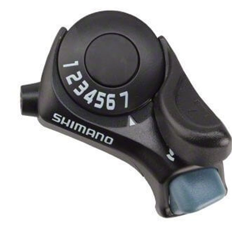 Shimano Tourney TX30 váltókar csak jobb - 7-es fekete, dobozos
