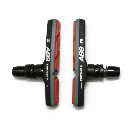 Spyral Speed ABS menetes fékpofa, 72 mm-es, fekete-narancs