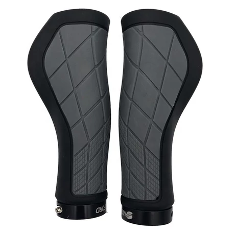 Spyral OEM Tour ergonomikus, bilincses markolat, fekete - szürke, fekete bilinccsel, 135 mm