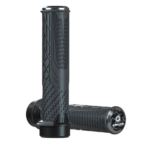 Enlee Soft TPR bilincses markolat, 138 mm, szürke