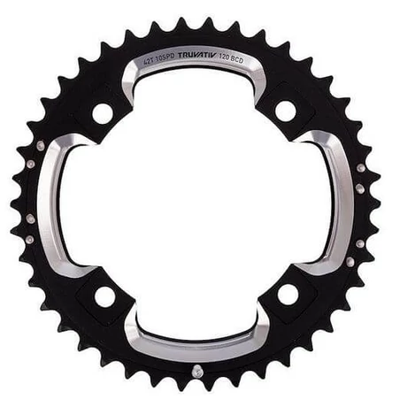 Sram MTB első lánckerék, 42T, 10s, 120 mm, alumínium, fekete