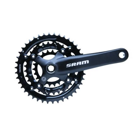 Sram S600 négyszögtengelyes MTB hajtómû,22-32-42T, 3x9s, 175 mm, alumínium, fekete