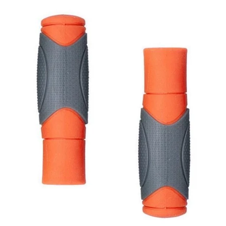 VeloGo G53 ergonómikus gumi markolat, 125 mm, szürke-narancs