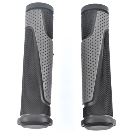 VeloGo normál gumi markolat, 130 mm, fekete-szürke