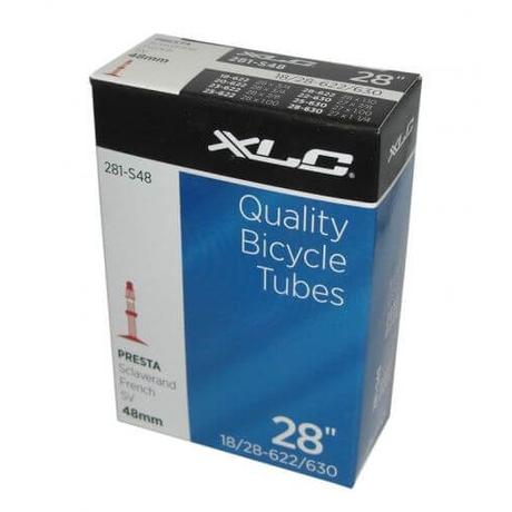 XLC (VT-S28 281-S48) 622-635x18-28 (700c) országúti belső gumi, FV48 (48 mm hosszú szeleppel, presta)