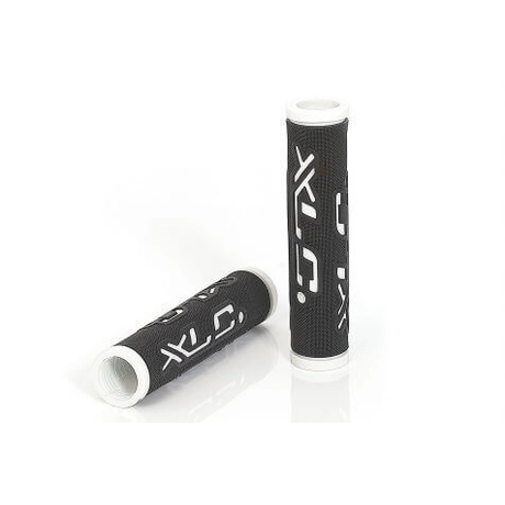 XLC GR-G07 normál gumi markolat, 125 mm, fekete-fehér