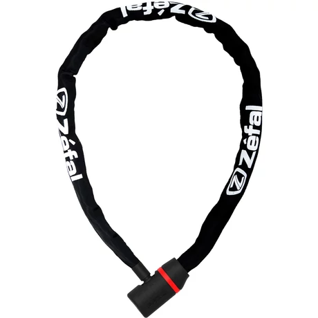 Zefal K-Traz M14 kulcsos láncos lakat, 8 mm x 120 cm, fekete