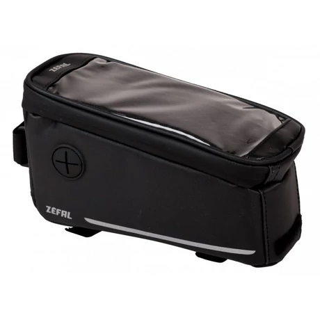 Zefal Z Console Pack T2 felsőcső táska, mobiltelefon tartóval, 1,3L, fekete